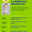 Conferenza di Robotica educativa
